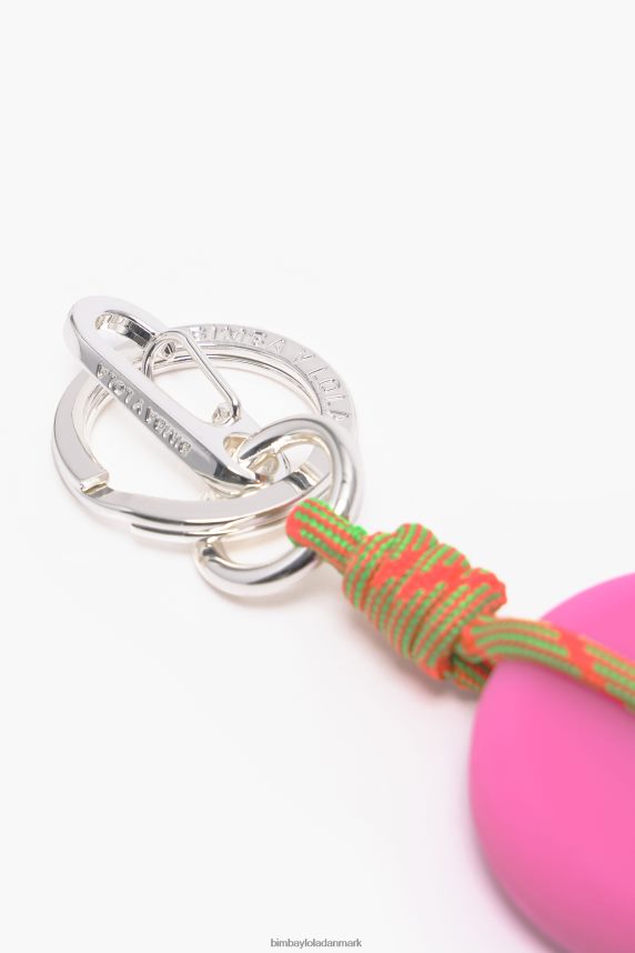 Bimba Y Lola silikone logo nøglering 46TD4J952orange