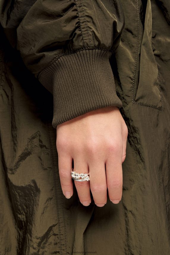 Bimba Y Lola spiralring sæt 46TD4J822sølv