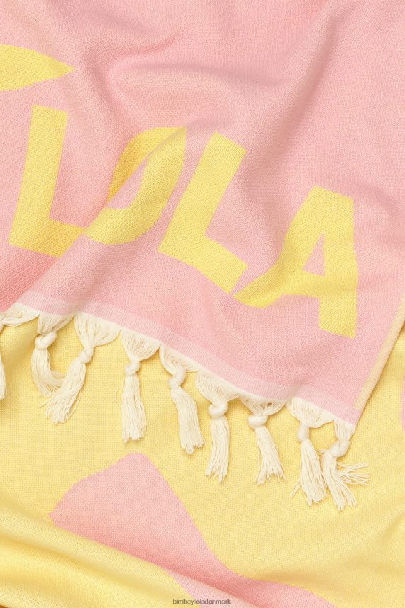 Bimba Y Lola jacquard håndklæde 46TD4J890lyserød