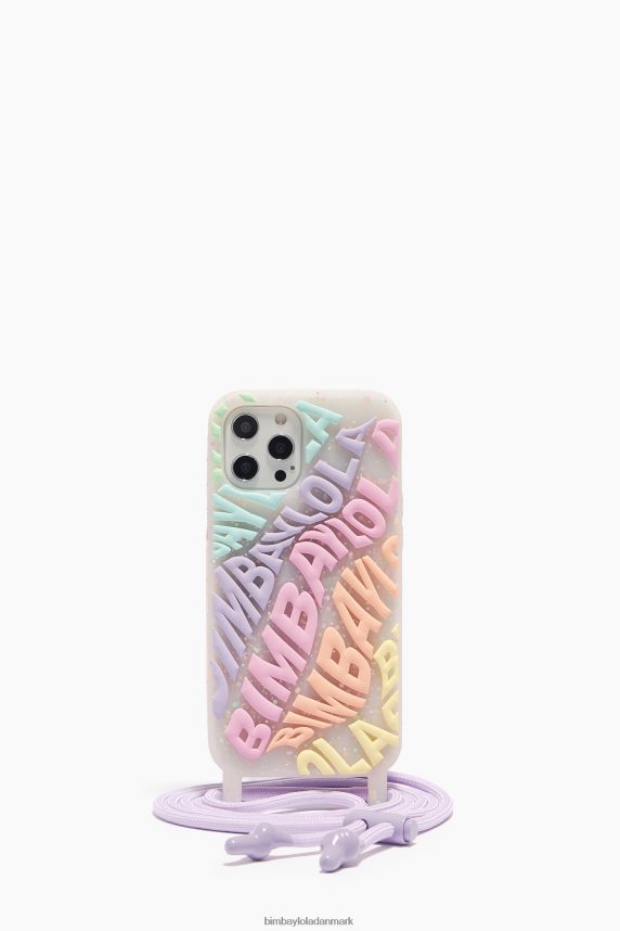 Bimba Y Lola gennemsigtigt logo til iphone 12 pro max 46TD4J905flerfarvet