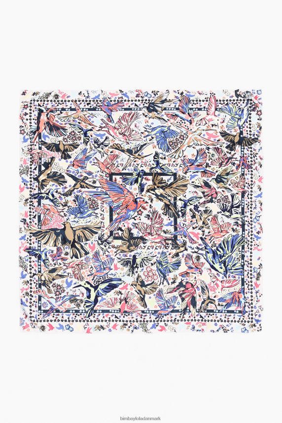 Bimba Y Lola fugle tørklæde 46TD4J652grå