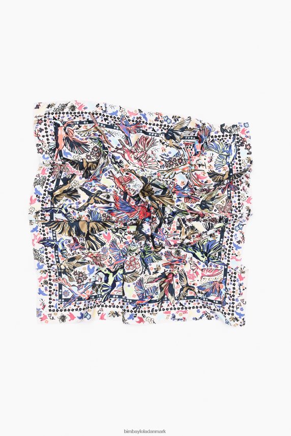 Bimba Y Lola fugle tørklæde 46TD4J652grå