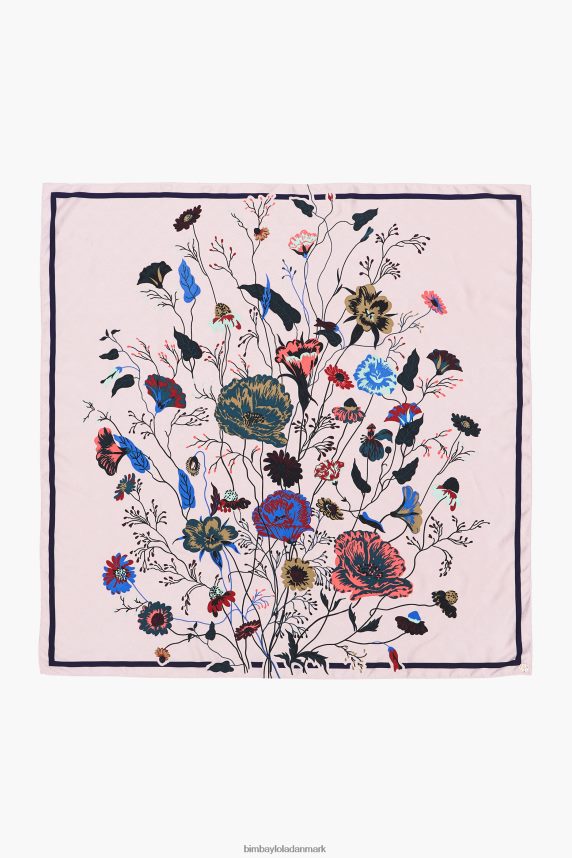 Bimba Y Lola let blomstret tørklæde 46TD4J607grå