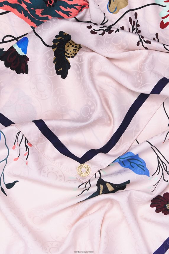 Bimba Y Lola let blomstret tørklæde 46TD4J607grå