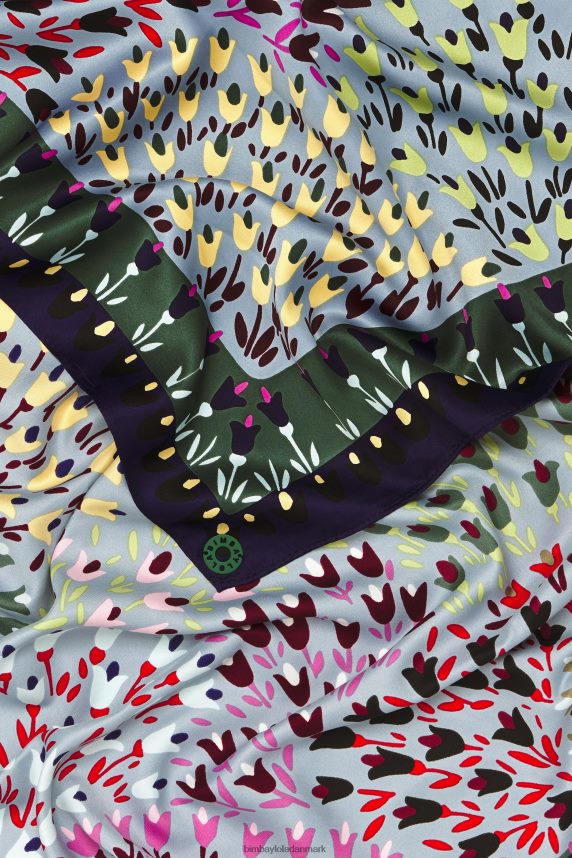 Bimba Y Lola tulipan tørklæde 46TD4J622blå