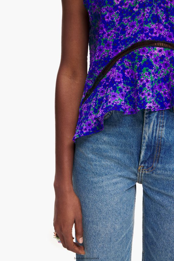 Bimba Y Lola fuld print mini top 46TD4J345blomster