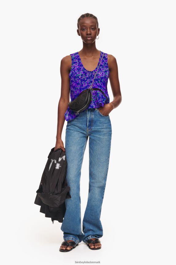 Bimba Y Lola fuld print mini top 46TD4J345blomster