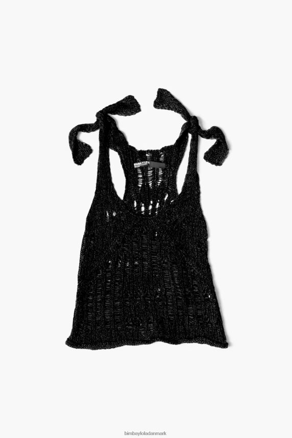 Bimba Y Lola hæklet top 46TD4J264sort
