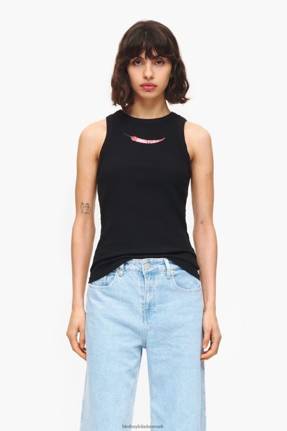 Bimba Y Lola monteret chili top 46TD4J245sort