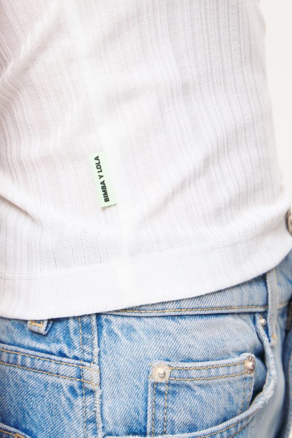 Bimba Y Lola monteret top 46TD4J249hvid