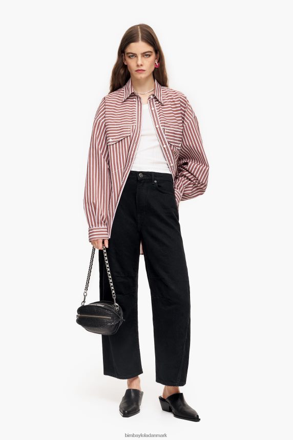 Bimba Y Lola barrel - lige jeans 46TD4J429sort