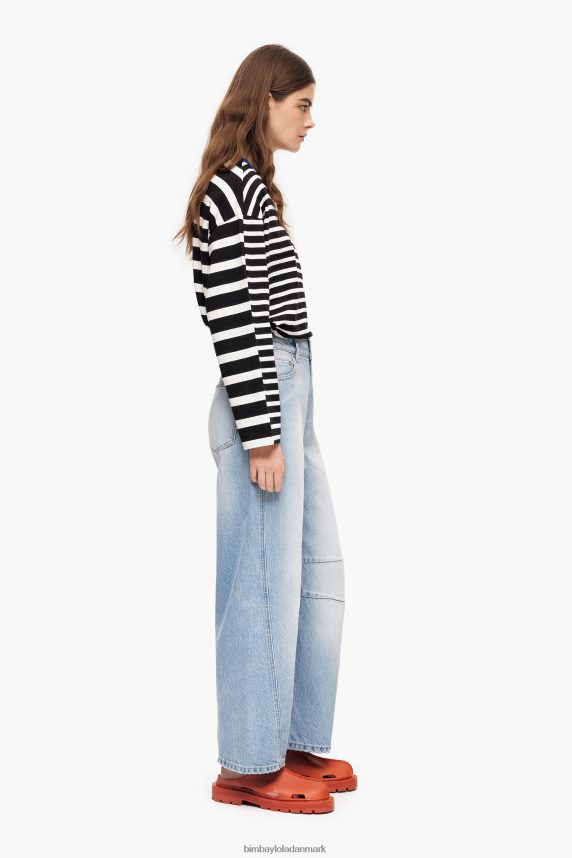 Bimba Y Lola barrel - lige jeans 46TD4J431lyseblå