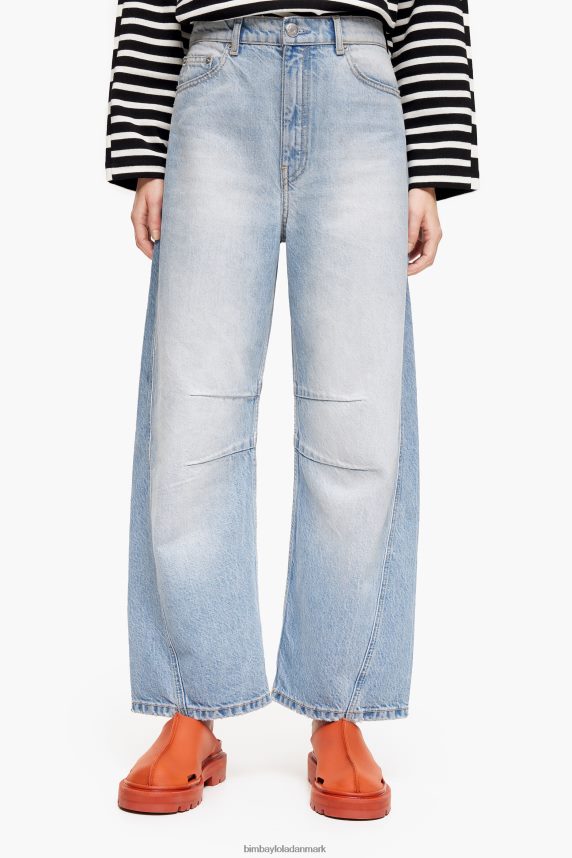 Bimba Y Lola barrel - lige jeans 46TD4J515lyseblå