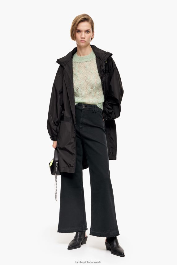 Bimba Y Lola culotte - jeans i høj talje 46TD4J441sort