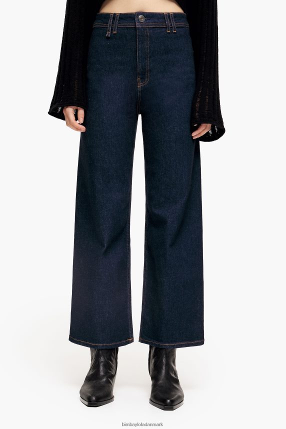 Bimba Y Lola culotte - jeans i høj talje 46TD4J442mørkeblå