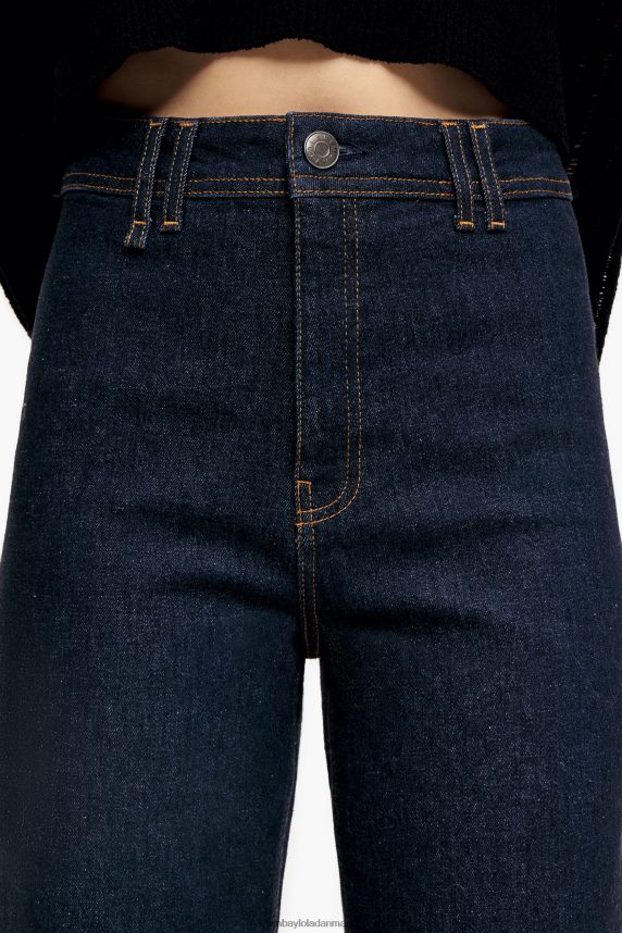 Bimba Y Lola culotte - jeans i høj talje 46TD4J442mørkeblå