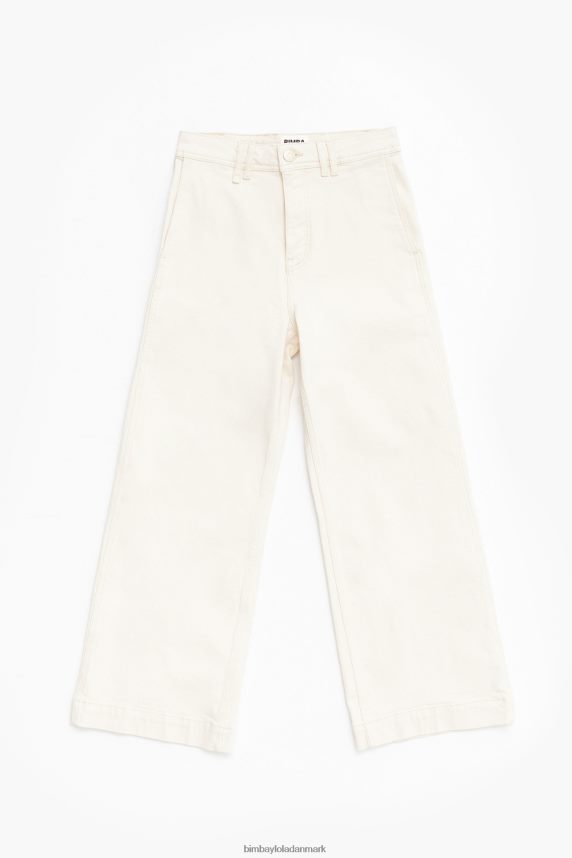 Bimba Y Lola culotte - jeans i høj talje 46TD4J443fløde