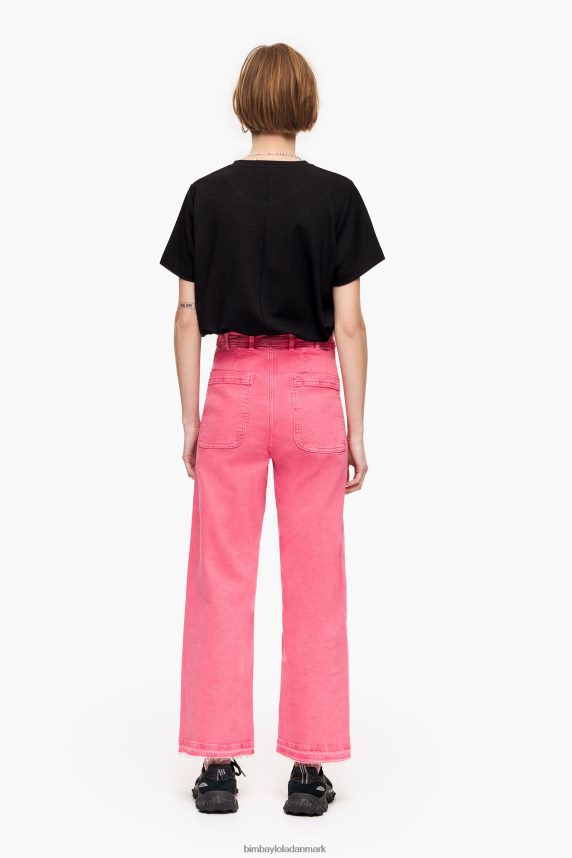 Bimba Y Lola culotte - jeans i høj talje 46TD4J447kirsebær
