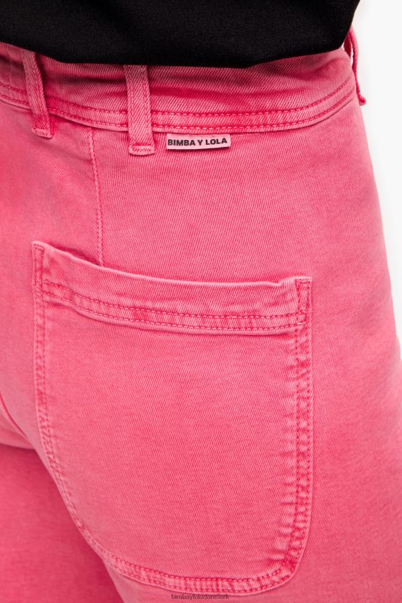 Bimba Y Lola culotte - jeans i høj talje 46TD4J447kirsebær