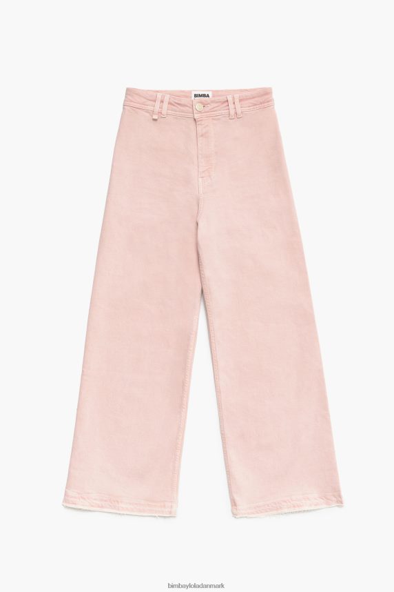 Bimba Y Lola culotte - jeans i høj talje 46TD4J520lyserød