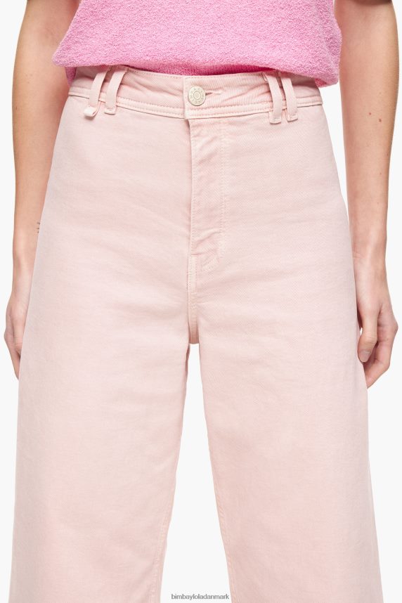 Bimba Y Lola culotte - jeans i høj talje 46TD4J520lyserød