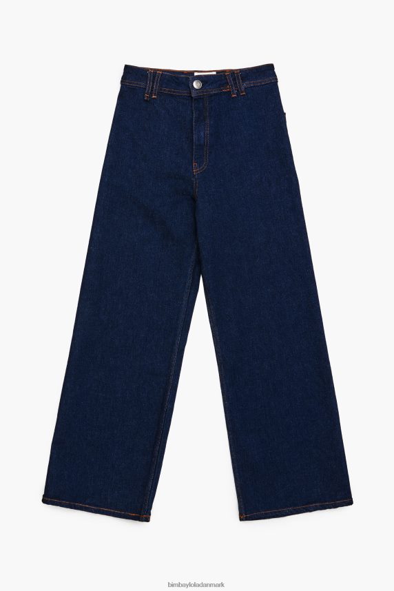Bimba Y Lola culotte - jeans i høj talje 46TD4J524mørkeblå