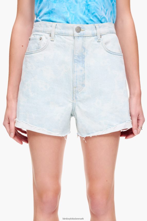 Bimba Y Lola lette bermudashorts med pandaprint med camouflage 46TD4J422blå