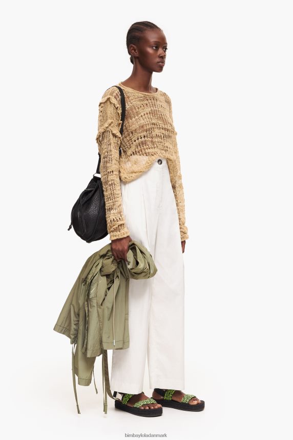 Bimba Y Lola lette poplinbukser 46TD4J418grå