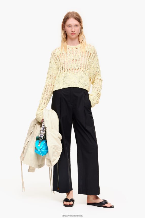 Bimba Y Lola poplin bukser 46TD4J416sort