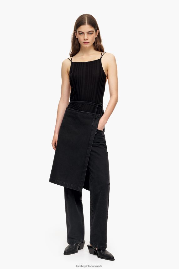 Bimba Y Lola sæt nederdel bukser 46TD4J439sort
