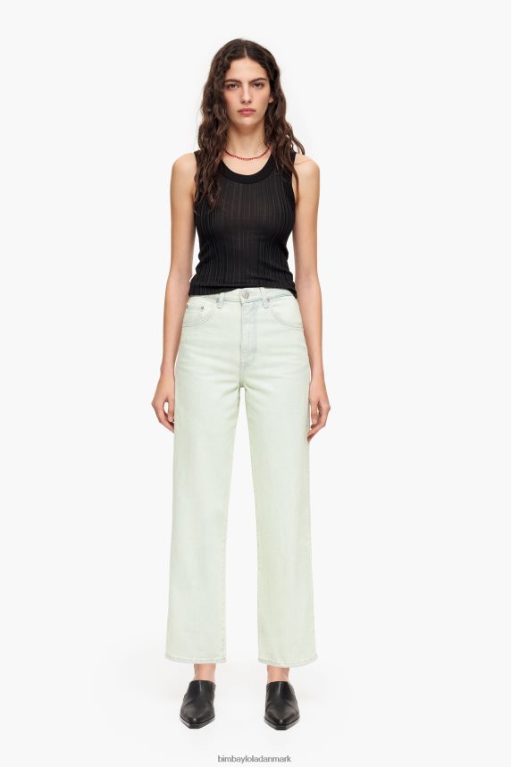 Bimba Y Lola straight cropped - straight jeans 46TD4J449mynte