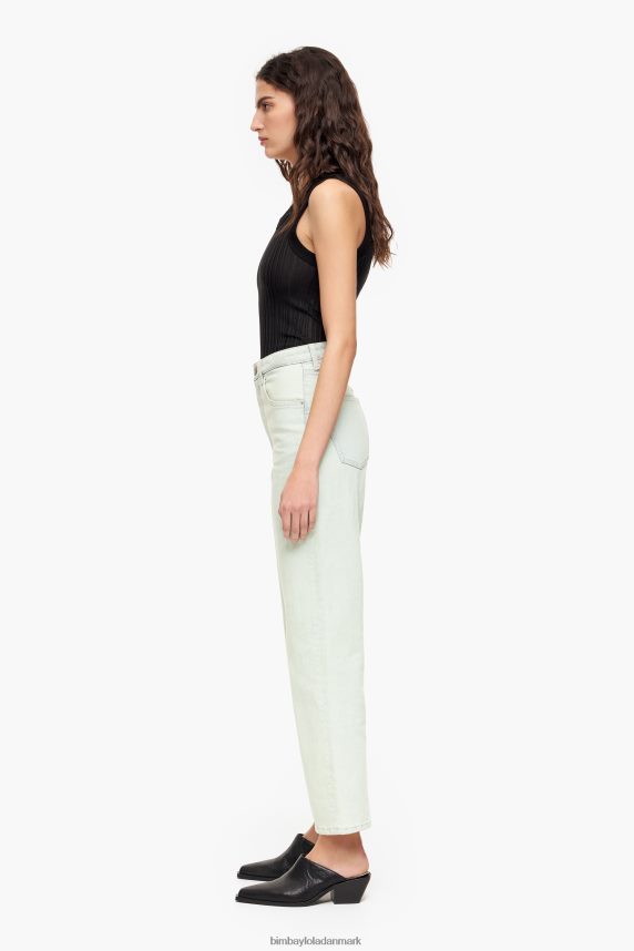 Bimba Y Lola straight cropped - straight jeans 46TD4J449mynte