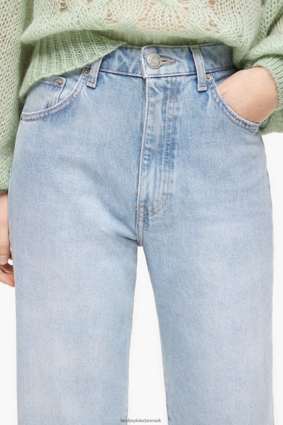 Bimba Y Lola straight cropped - straight jeans 46TD4J453blå