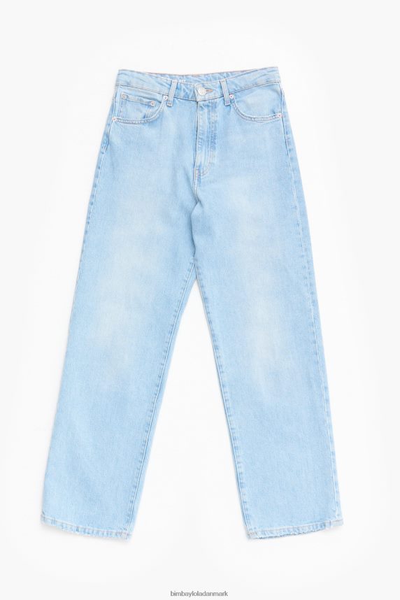 Bimba Y Lola straight cropped - straight jeans 46TD4J535blå