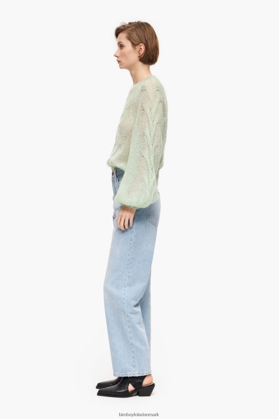 Bimba Y Lola straight cropped - straight jeans 46TD4J535blå