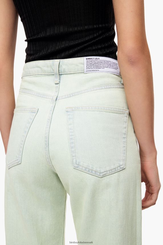 Bimba Y Lola straight cropped - straight jeans 46TD4J536mynte