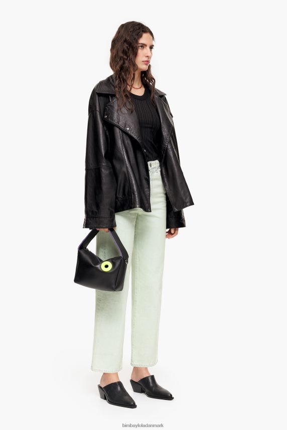 Bimba Y Lola straight cropped - straight jeans 46TD4J536mynte