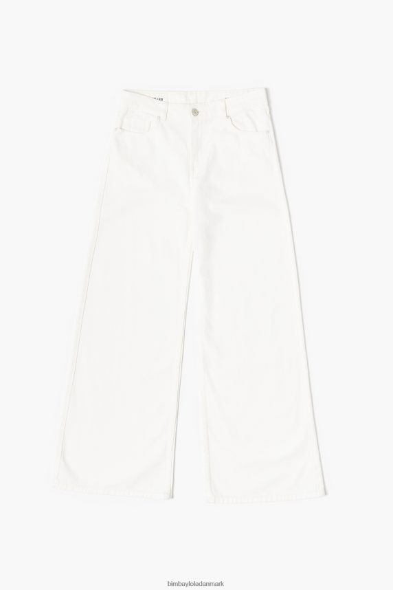 Bimba Y Lola wide leg - wide leg jeans 46TD4J505hvid