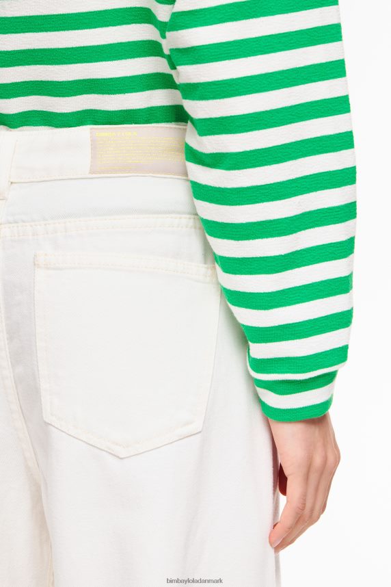 Bimba Y Lola wide leg - wide leg jeans 46TD4J505hvid