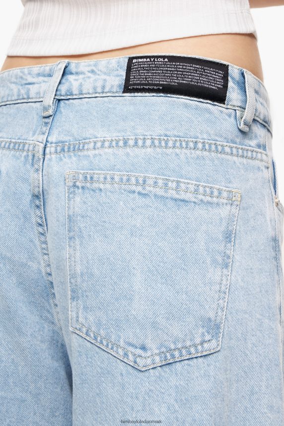 Bimba Y Lola wide leg - wide leg jeans 46TD4J506blå