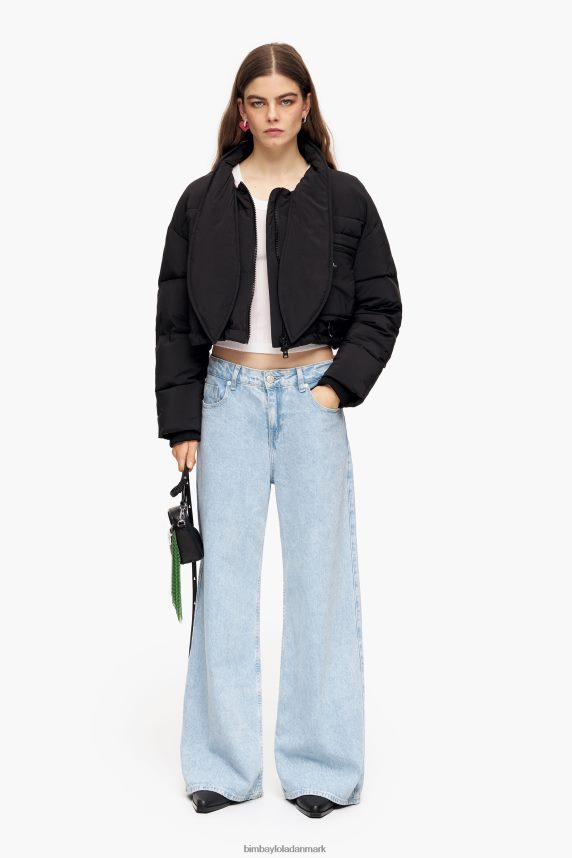 Bimba Y Lola wide leg - wide leg jeans 46TD4J506blå