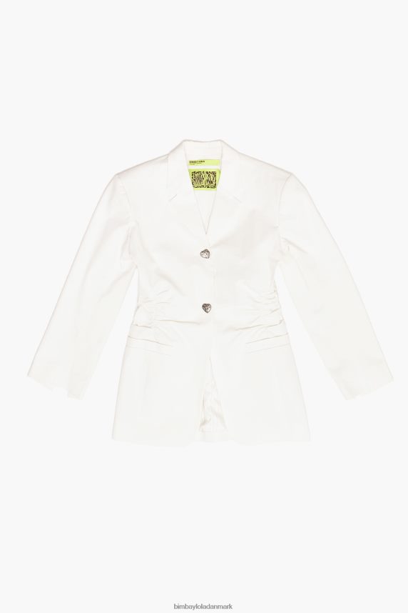Bimba Y Lola bomulds blazer 46TD4J469ecru