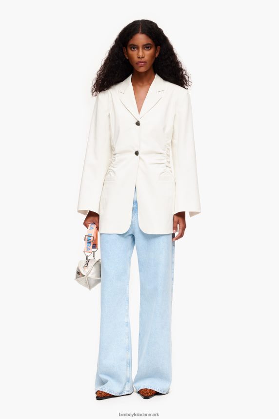 Bimba Y Lola bomulds blazer 46TD4J469ecru