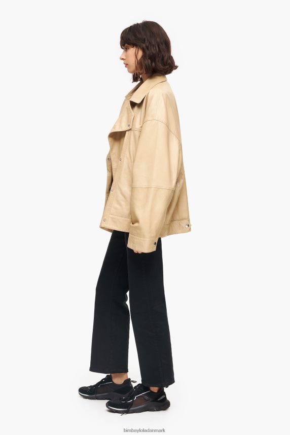 Bimba Y Lola læderjakke 46TD4J475kamel