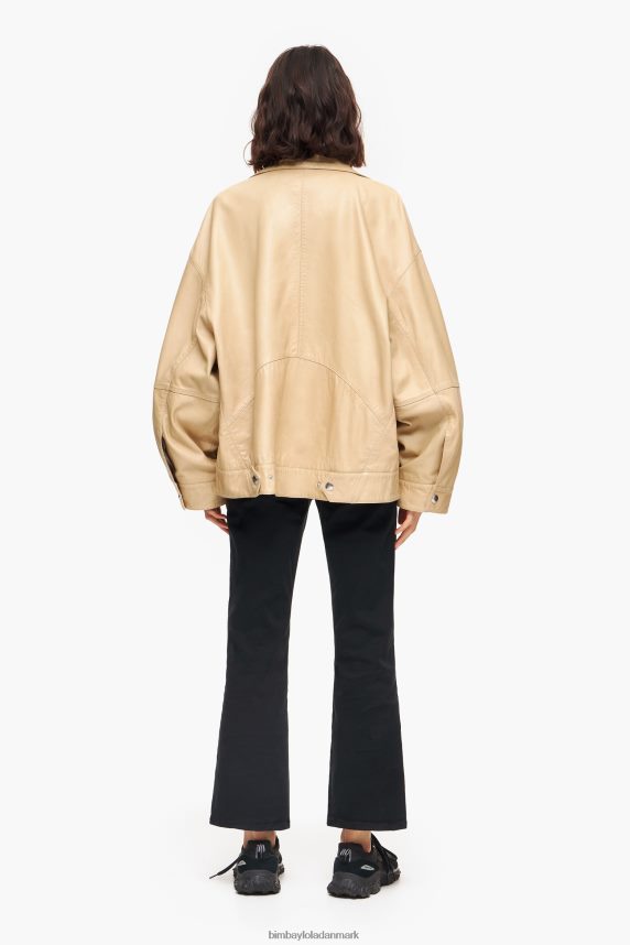 Bimba Y Lola læderjakke 46TD4J475kamel