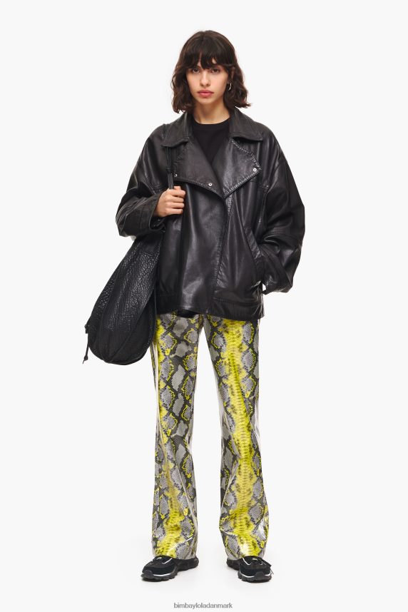 Bimba Y Lola læderjakke 46TD4J476sort