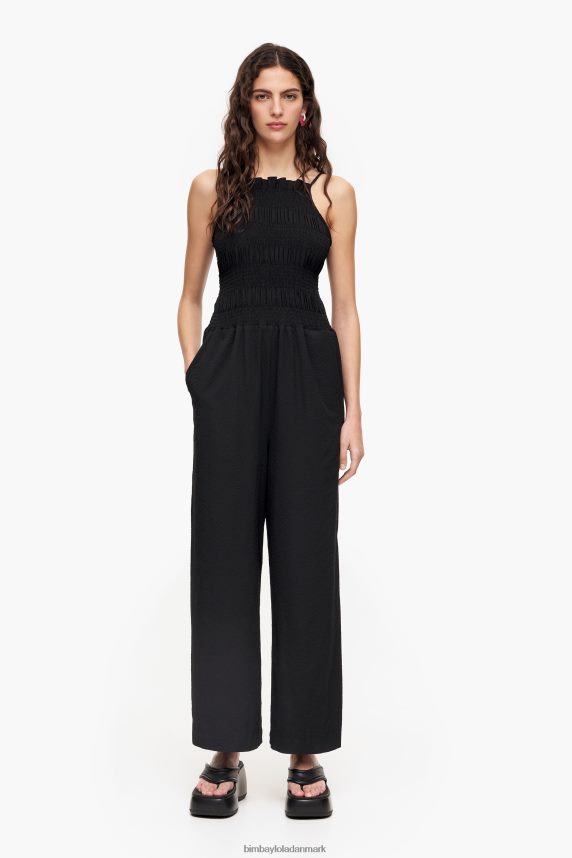 Bimba Y Lola flydende maxi jumpsuit 46TD4J218sort