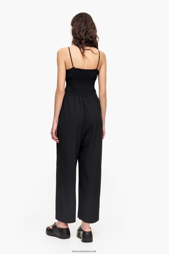 Bimba Y Lola flydende maxi jumpsuit 46TD4J218sort