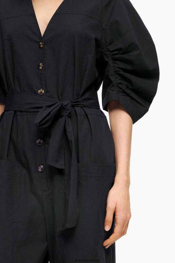 Bimba Y Lola poplin jumpsuit 46TD4J187sort