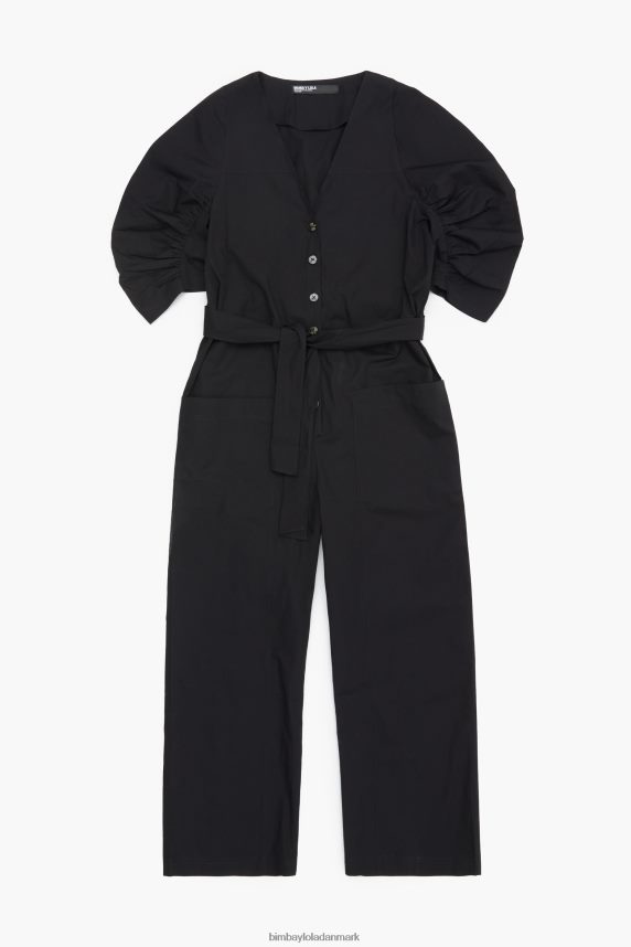 Bimba Y Lola poplin jumpsuit 46TD4J187sort